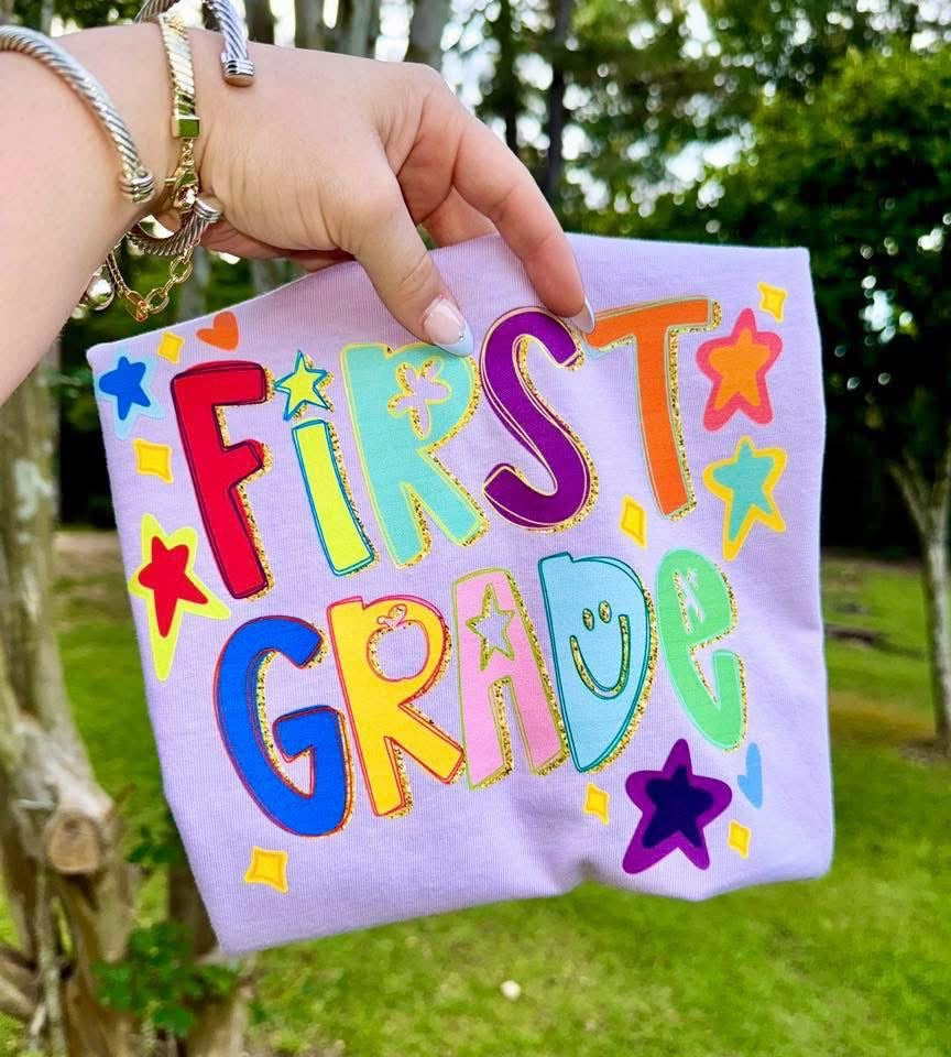 Preppy Colorful Custom Grade