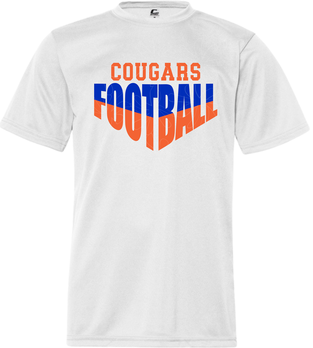 Two Toned Cougars Football