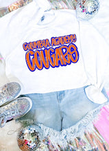 Load image into Gallery viewer, Preppy Doodle Font CA Cougars

