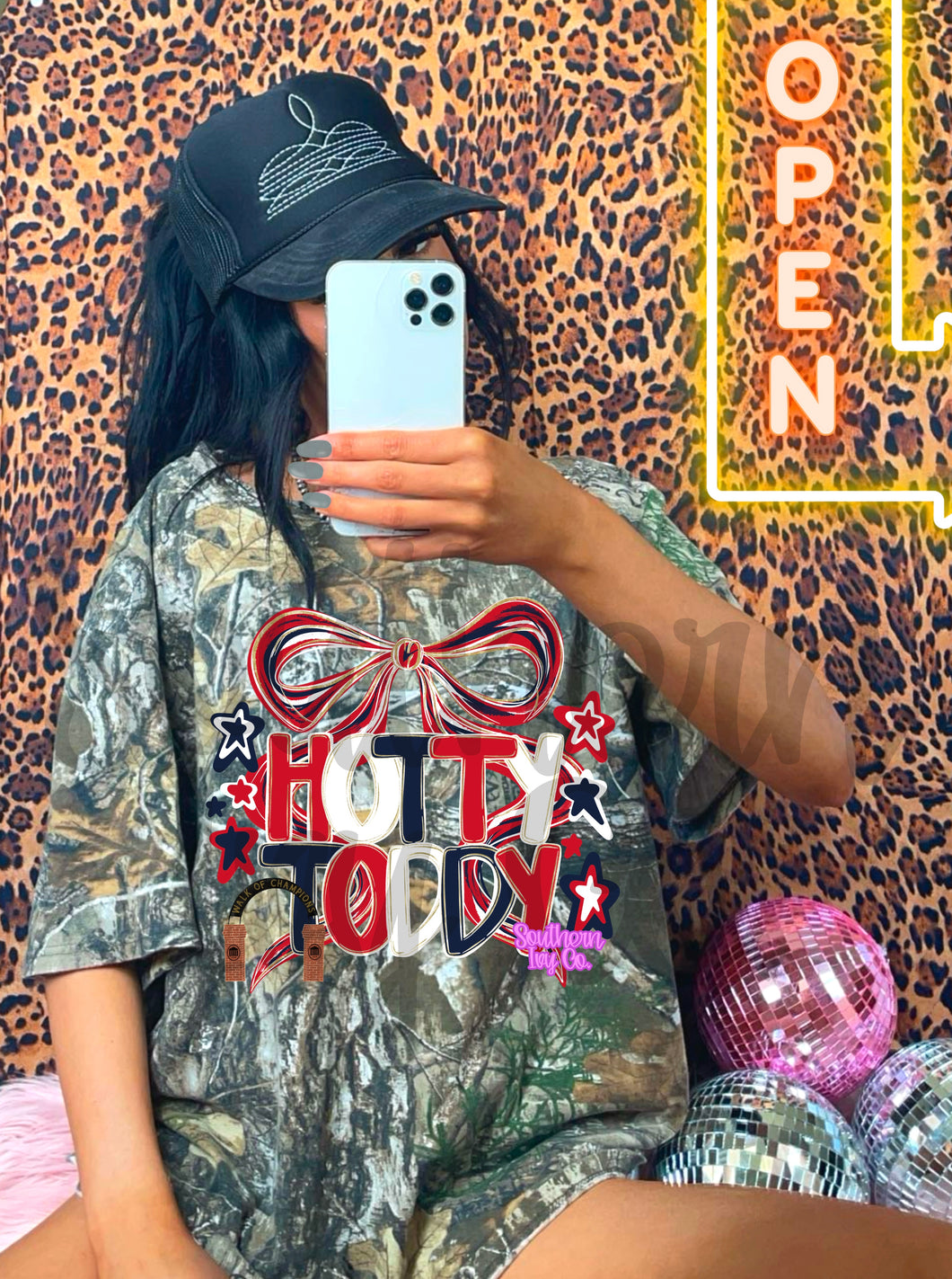 Coquette Camo Hotty Toddy