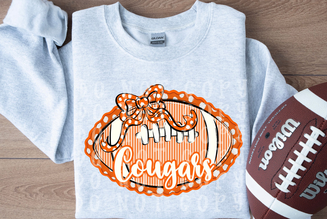 Cougars Coquette Football
