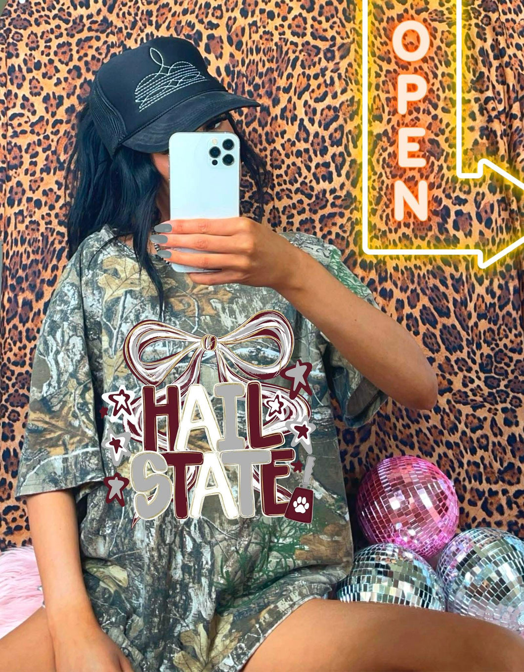 Coquette Camo Hail State
