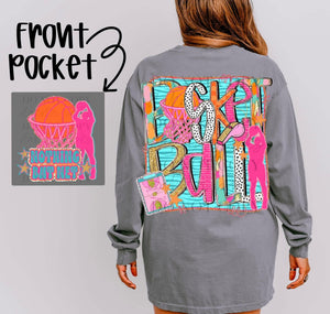 Neon Preppy Basketball