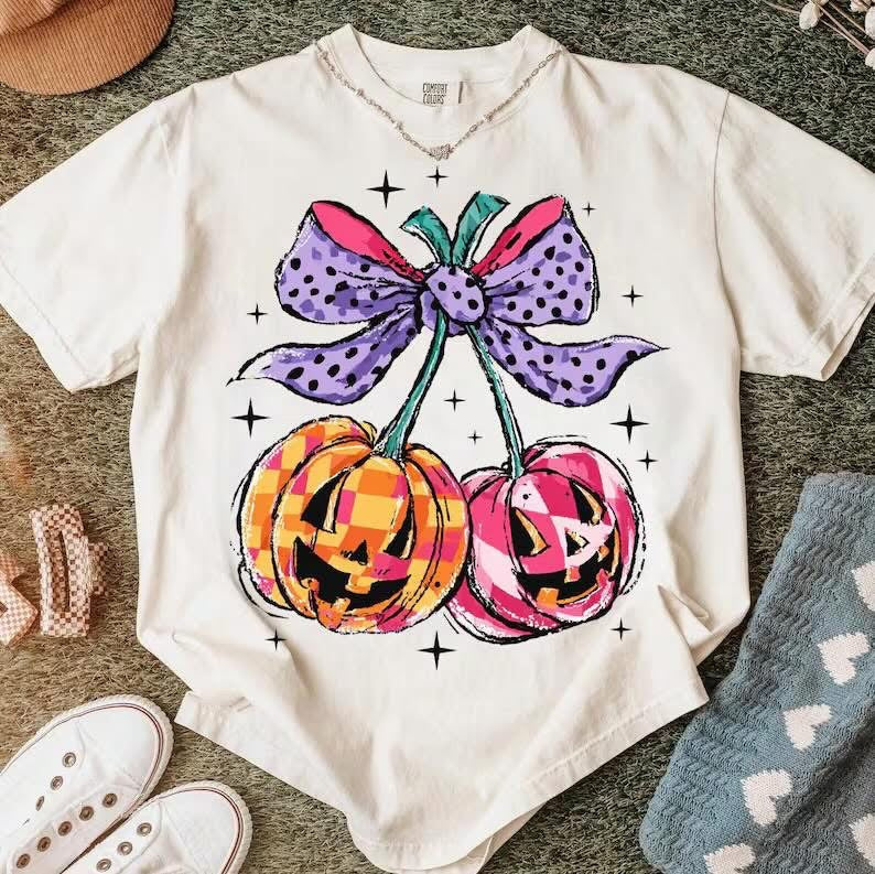 Colorful Pumpkin Cherries