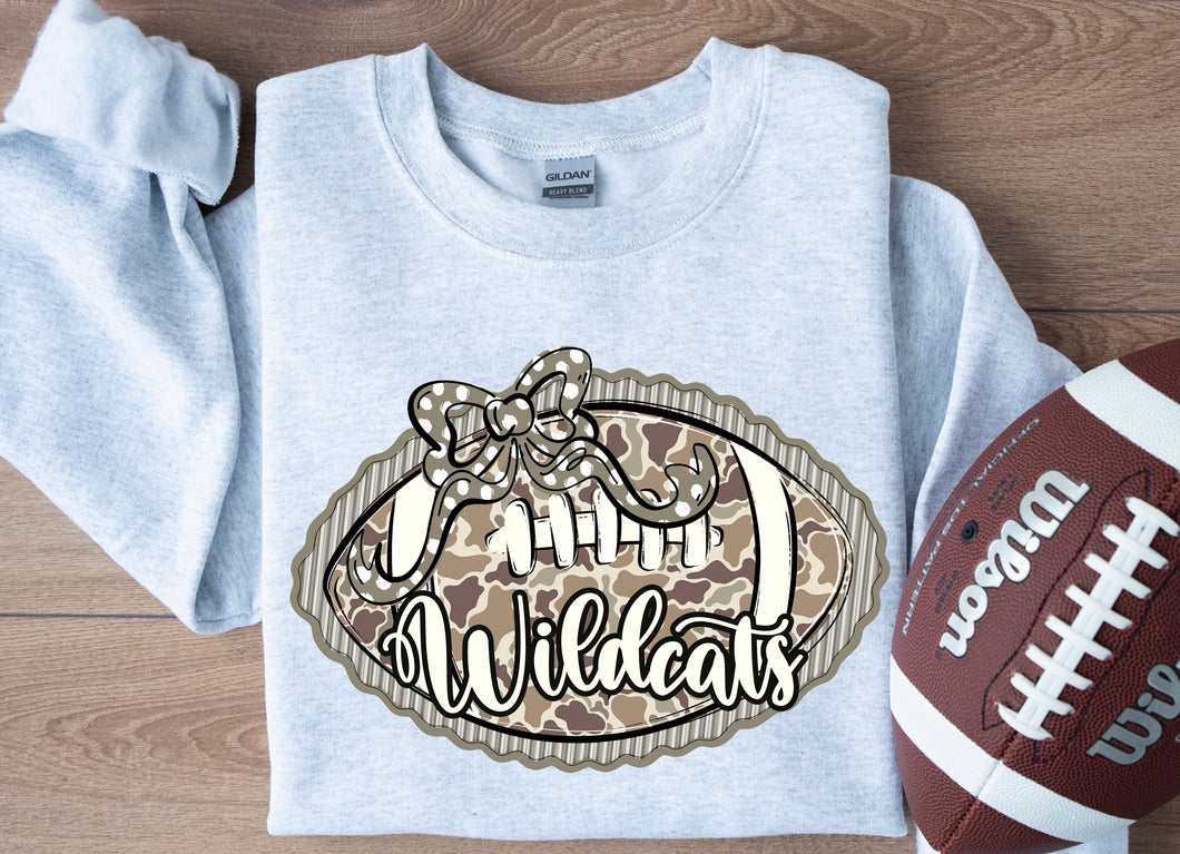 Camo Wildcats Football