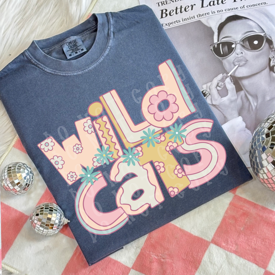 Retro Font Wildcats