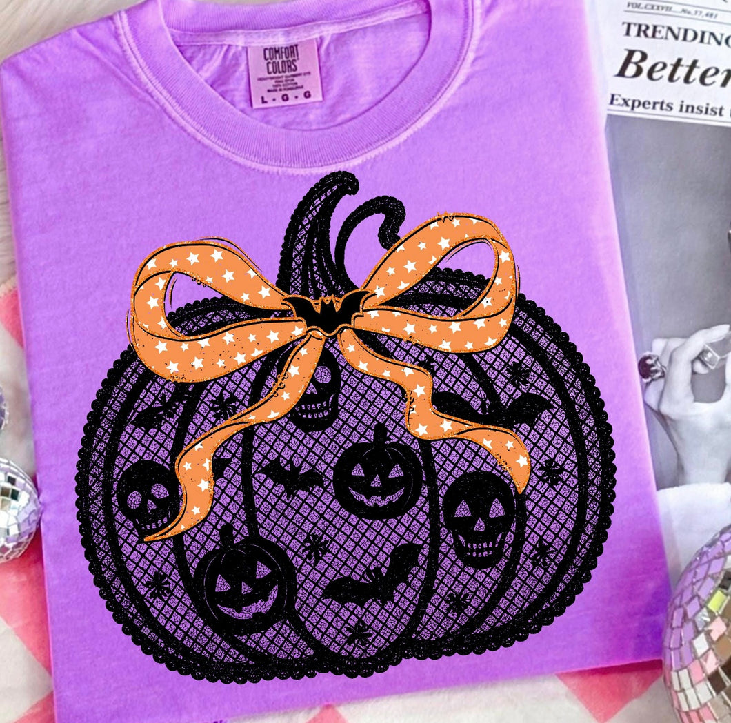BLK Lace Pumpkin