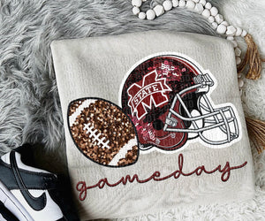 Preppy Sequin Gameday