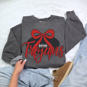 Preppy Coquette Trojans Football