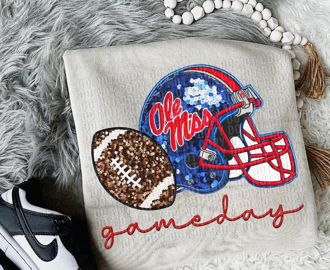 Preppy Sequin Gameday