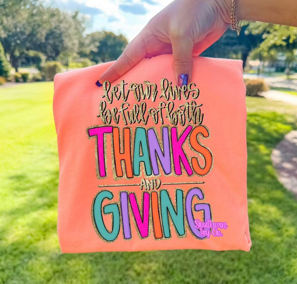 THANKS and GIVING