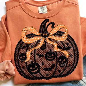 BLK Lace Pumpkin