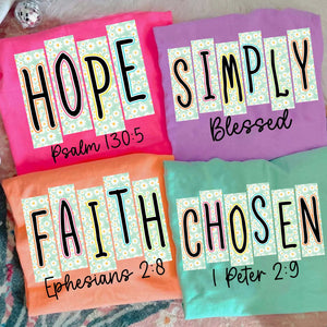 Hope Simply Faith & Chosen