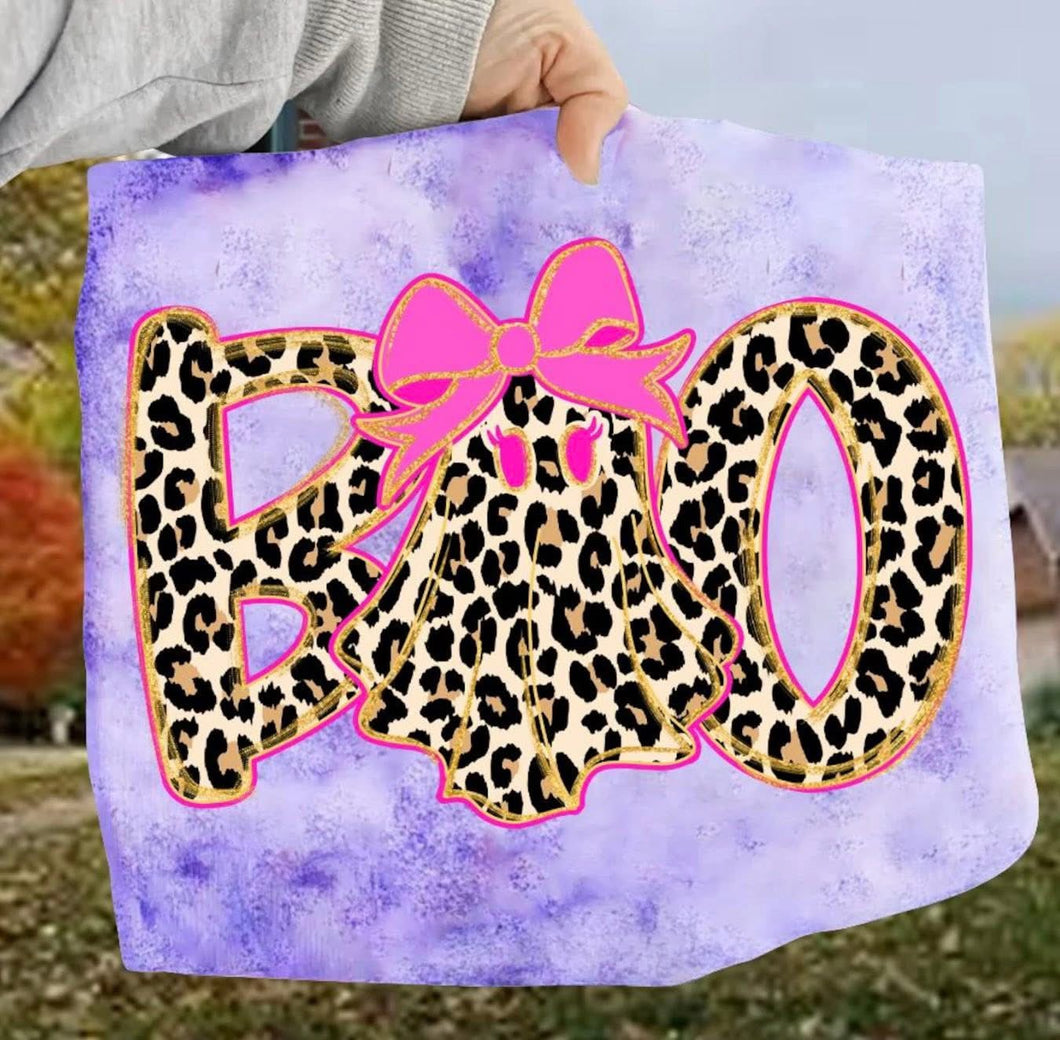 Preppy Leopard Boo