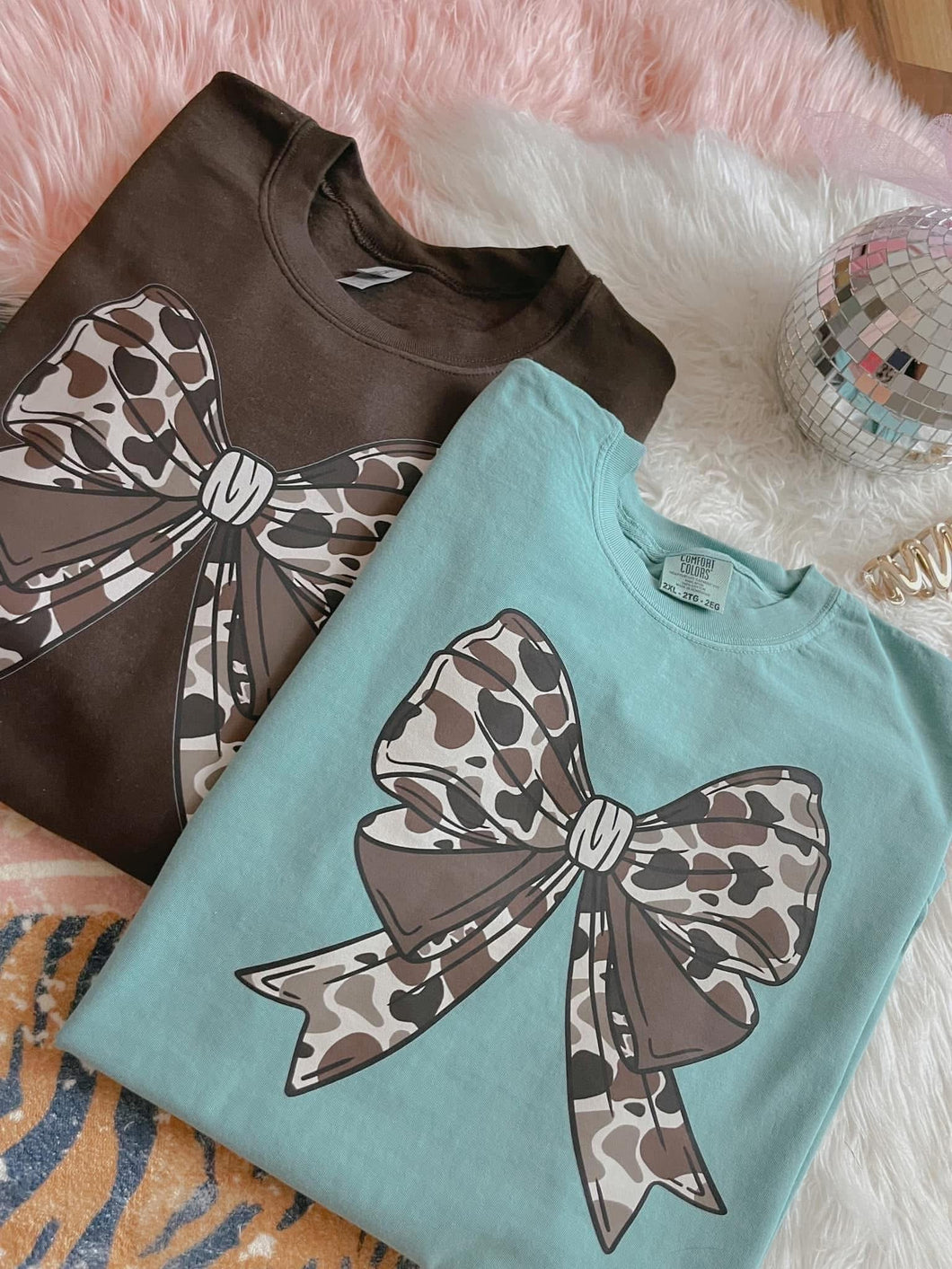 Coquette Camo Bow