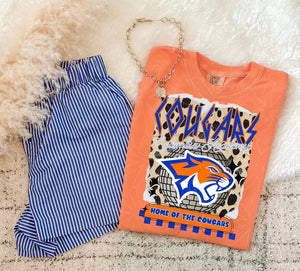 Retro Leopard Cougars
