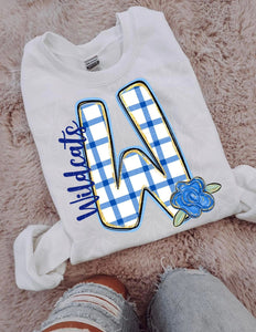 Pretty In Blue Alpha Wildcats