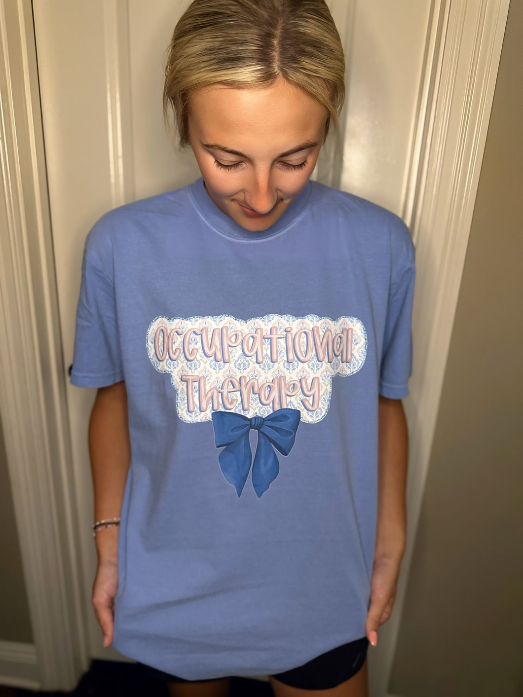 Occupational Therapy Bow Tee