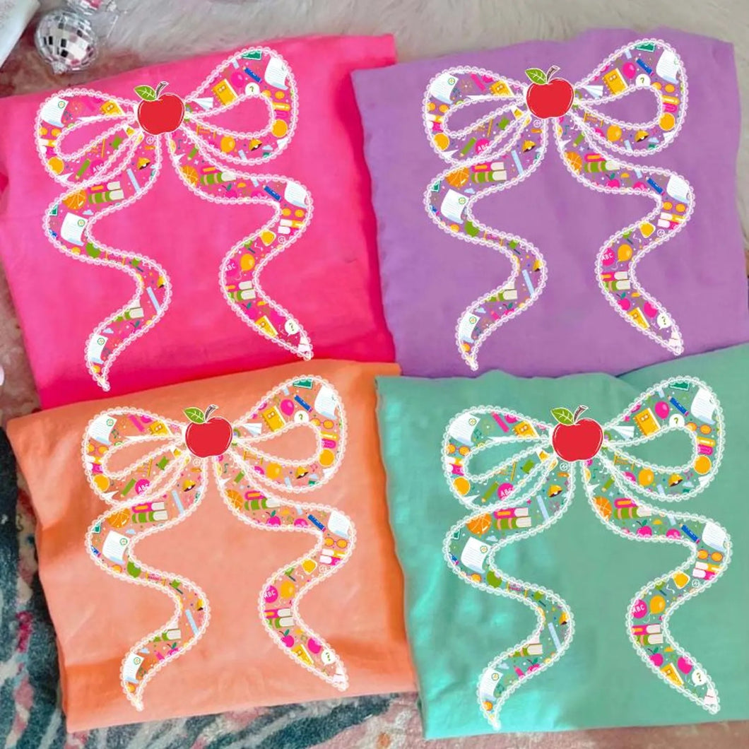 Bow Teacher Tee