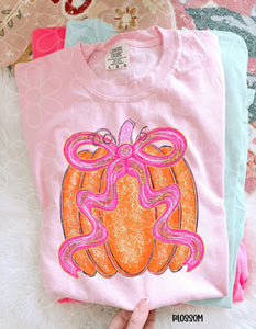 Pumpkin Bow Tee