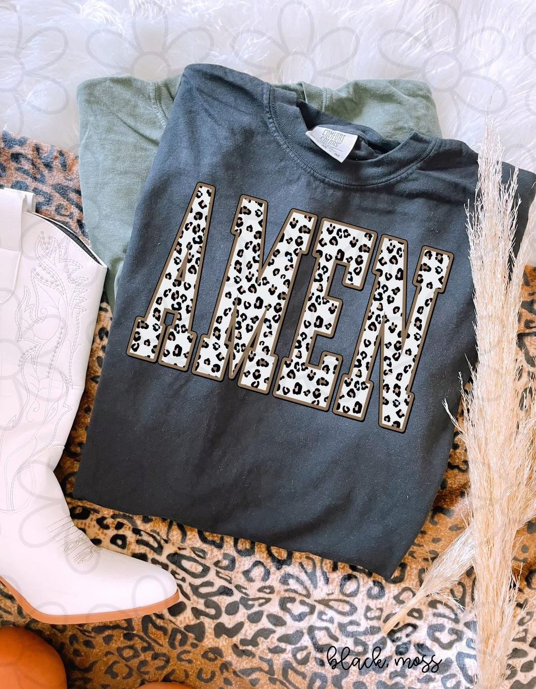 Amen Cheetah Print Tee